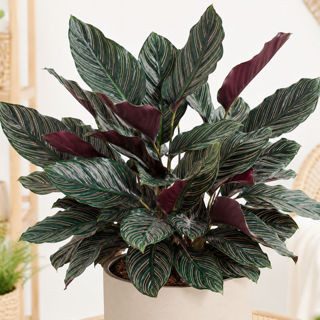 Calathea ornata 'Sanderiana' ~ 30cm