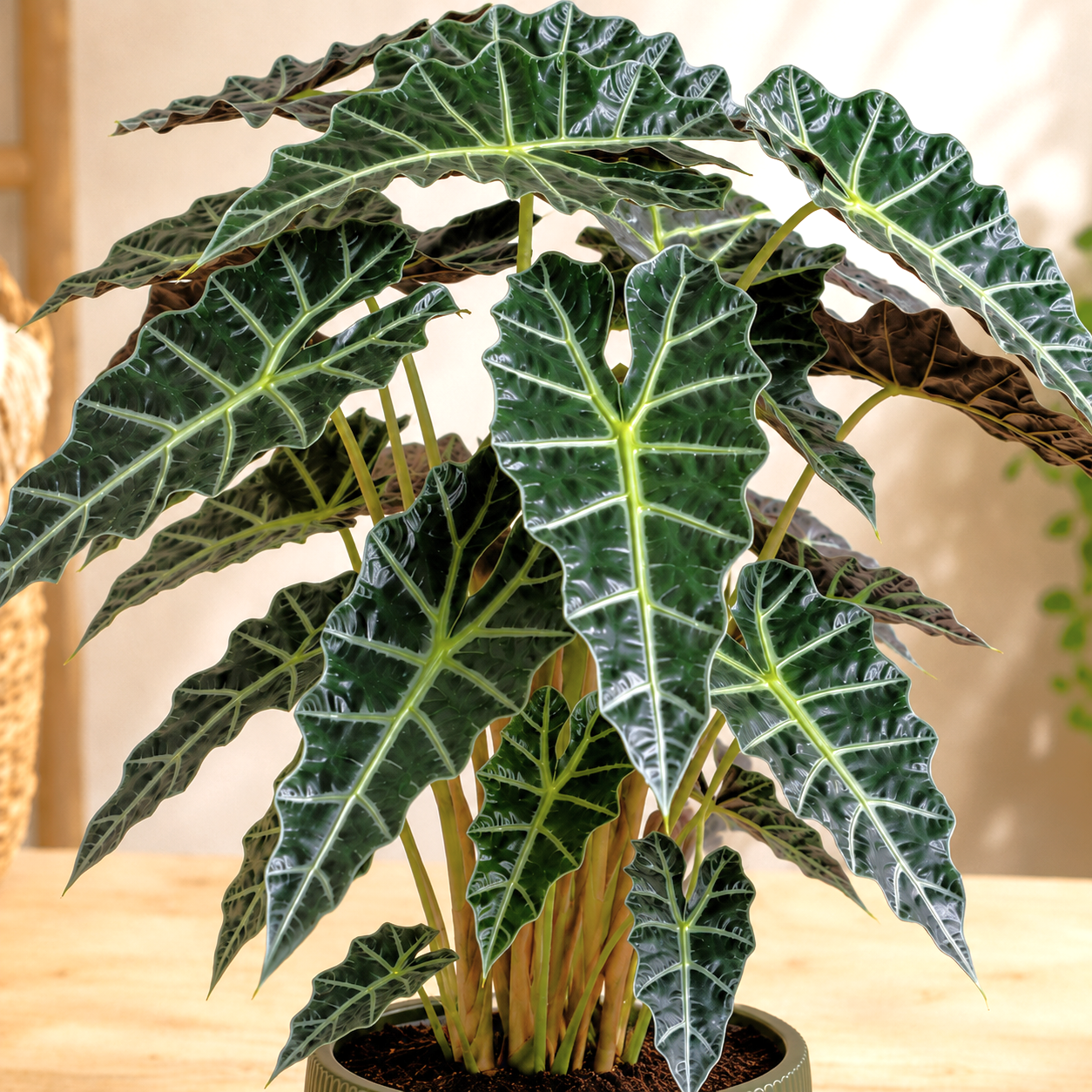 Alocasia amazonica 'Polly' ~ 55cm